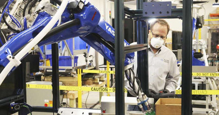 Robot makers find opening in pandemic